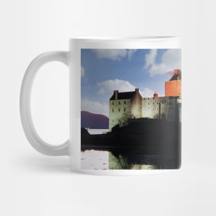 Eilean Donan Castle in the Highlands of Scotland , Eilean Donan Castle is one of the finest Scottish castles Mug